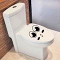 Pikkukuva 2 / 4: Tarratarrat, hauska WC-seinätarra kylpyhuoneeseen