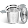 Miniatyrbillede 1 af 5: Te-infusionssi, rustfrit stål, løsbladste-si med varmebestandige dobbelthåndtag, ekstra fine maskebold-infusionssi, diffuserholder