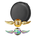 Miniatyrbild 1 av 5: (Guld + Färgglad) 2 stycken Fidget Spinner för barn och vuxna - Cool Magic World Ball Finger Toy Fid