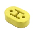 Miniatyrbillede 1 af 4: 2 stk. Udstødningsophæng (Gul) 2 Huller Gummi Isolator Bus