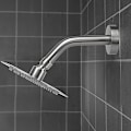 Miniatyrbillede 5 af 5: Brusheshowerarm i 304 rustfrit stål, forlængerarm til bruseslange, vægmonteret til fast badeværelsesbruser