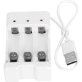 Miniatyrbilde 1 av 5: Høy pålitelighet miljøvennlig batterilader USB-lader for AA/AAA modellbatteri