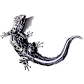 Miniatyrbilde 4 av 5: 3D Forum Hovedlys Gecko Form Bilklistremerke, Firfisle Gec