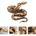 Miniatyrbilde 2 av 5: Høy simulering Python modell leketøy stor realistisk slange Halloween lur triks skummel slange leketøy