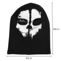 Pikkukuva 2 / 4: Ghost Mask - Balaclava Motorcycling Paintball Yksi Koko Väri Musta