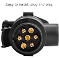 Miniatyrbillede 3 af 5: Trailer Adapter Konverter, Trailer Stik Adapter, 7-polet til 13-polet