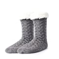 Miniatyrbillede 2 af 5: Herre Fuzzy Sutsko Strømper Fluffy Cozy Cabin Vinter Varme Fleece Bløde Tykke Komfortable Skridsikre Chris