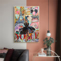 Miniatyrbilde 2 av 5: (30x40cm)5D Diamantmaleri Mosaikk Graffiti Street Pop Art