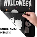 Miniatyrbilde 3 av 5: 12.6 X 18.1 tommers Halloween Spøkelsesvandrende Hund Hageflagg Skumle Spøkelser Går En Valp Hageflagg Vertikal Dobbeltsidig Trykk