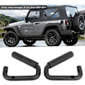 Miniatyrbilde 3 av 5: Tbest Bilgrep, Aluminiumslegering Bilforan Grip Håndtak Tilbehør Passer Utskifting for Wrangler JK 2/4 Dører 2007-2019