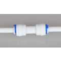 Miniatyrbild 4 av 4: 5-pack Vatten System Equal Straight 1/4\" Plast Snabbkoppling Rörkoppling Omvänd Osmos Koppling