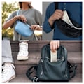 Miniatyrbild 5 av 5: 2 Fashion Glasögonfodral Mjuk, PU Läder Solglasögon Läsglasögon Påse med Snäpplås Glasögon