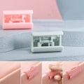 Miniatyrbilde 3 av 5: 3,5x1,9 cm Blå 2 stk Senglaken Klips, Senglaken Klips med To-trinns Justering, Lakengrep Senglaken Klips Lakengrep
