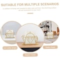 Miniatyrbillede 2 af 5: Kande Serviet Holder Støbejern Serviet Organizer Guld Papirhåndklædeholder Bord Serviet Stativ Bryllup Serviet Holder Moderne