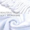Miniatyrbilde 3 av 5: Blekksprut Rundt Strandhåndkle Mikrofiber Strandteppe Blå Hav