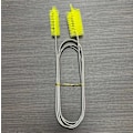 Miniatyrbillede 3 af 5: 4-pak Fleksibel Lang Aftræksbørste, Dobbelt Elastisk Endet Nylon Rengørings Slange Rør Børste 61 tommer Rustfrit Stål og 2 P