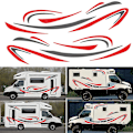 Pikkukuva 1 / 5: Rv asuntoauto yleinen koritarra diy raidat asuntovaunulle