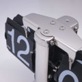 Miniatyrbillede 5 af 5: (Sort, 21 * 8 * 17cm) Automatisk Flip-ur Retro Mekanisk Simp