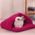 Miniatyrbillede 2 af 5: (Rose Red)Marsvine seng Hamster seng sovepose hule rede