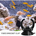 Miniatyrbillede 5 af 5: 10 stk. Akvarievarmelegem Sugskopper, Dykkerlampe Sugskopper Silikon Gel Sugskopper med Klips til Fiskekum