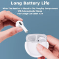 Pikkukuva 2 / 5: Langattomat Bluetooth-kuulokkeet 5.3 HiFi-stereofoninen ääni, Bluetooth-urheilukuulokkeet sisäänrakennetulla HD-mikrofonilla, I
