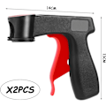 Miniatyrbilde 2 av 5: Sett med 2 tilbehør til malingsmaskin - Pistolhåndtak og flaskeholder - Sprayholder