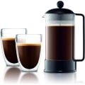 Miniatyrbillede 3 af 4: Fransk Press Kaffemaskine - 3 Kopper - 0,35 L - Sort