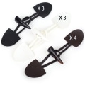 Miniatyrbild 1 av 5: 10 par DIY kläder horn spänne läder växel stängning horn knapp