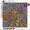 Pikkukuva 2 / 5: 5D Timanttimaalaussetti DIY Strass Timantti Puzzle Naisaihe