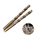 Miniatyrbillede 4 af 5: 2 stk. HSS kobolt spiralbor sæt til boring i hårdt metal, rustfrit stål, metal (9,5 mm)