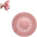 Miniatyrbillede 1 af 5: Silikone Afløbsbeskytter, Køkkenvask Filter, Badekar Afløbsdæksel Filter, Køkken- og Badeværelsesvask Filter (Pink)
