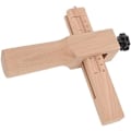 Miniatyrbilde 2 av 5: 180x41mm Håndlaget Tre Lærremse Andre Hageverktøy Trelistkutter Beltekutter med Justerbar Stangkutter
