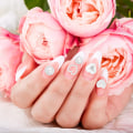 Miniatyrbild 5 av 5: 460 st vita nagelkonst dekorationer vita pärlor hjärtformad nagelkonst dekoration 3D nagelkonst dekorationer fash
