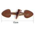 Miniatyrbillede 5 af 5: (Orange) Kunstig Læder Knapper Knapper til Frakke Læder Knapper B