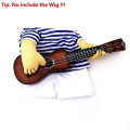 Miniatyrbild 2 av 3: Hundkostym Jul Festkläder Husdjur Katter Polismann Spelar Gitarr Cosplay Kläder (spela gitarr