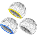 Miniatyrbilde 1 av 5: 3 stk dypkondisioneringshetter i aluminiumfolie for dusjhettebehandling