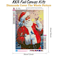 Miniatyrbilde 2 av 5: (30x40cm)5D DIY Diamantmalerisett 12*16 Tommers Jul Full Drill Broderikorssting Maleri