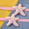 Miniatyrbilde 5 av 5: Pakke (Rosa Sjøstjerne) Tegneserie Gardinholdere for Barneromsdekor
