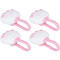 Miniatyrbild 1 av 5: (Rosa) 4 st 4-i-1 Lakanhållare Täcke Spänne Hållare Lakan Clips Halkfria Sängöverdrag Fästen