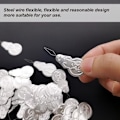 Miniatyrbillede 3 af 5: Nåletråder, 10 stk. aluminium nåletrådere, klassisk nåletråder, aluminium håndnåletrådere til symaskine