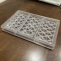 Miniatyrbild 3 av 4: Polykarbonat Pyramidal Chokladform Stor Polykarbonat Godisform