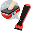 Miniatyrbillede 3 af 5: 1 stk. Plastskraber Praktisk skraber Razor skraber med