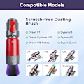 Miniatyrbild 2 av 5: Dammfri dammborste utan repor kompatibel med Dyson V7 V8 V10 V11 V12 V15 Gen5 detect och Gen5 outsize dammsugare