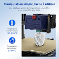 Miniatyrbillede 3 af 5: (Hvid) PLA Filament til 3D-printer Hvid, 1KG 1,75mm PLA Filament til 3D-print på 3D-printer a