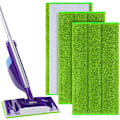 Pikkukuva 1 / 4: 3 kpl Mop-Vaihtosuutin Swiffer WetJet -suihkumopeille, Pestävä Mikrokuitu Mopit Lattian Puhdistukseen