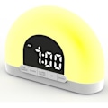 Miniatyrbillede 1 af 5: Sunrise Alarmure, Digital Dæmpbar Sunrise Simuleringsur Smart Søvn Vækkeur Lysur til Soveværelser Tung Søvn