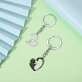 Miniatyrbilde 2 av 5: Par-Nøkkelring, Hjerteformet Katt-Elsker Nøkkelring Vennskap