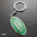 Miniatyrbillede 3 af 3: Bil Logo Nøglering - 3D Krom Metal Legering Nøglering - LAND