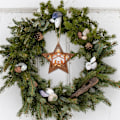 Miniatyrbilde 5 av 5: 11,9×11,4×0,8cm Julekrybbepynt, Juler Tre Hengepynt Stjerneformet Julekrybbe Souvenir til Jul