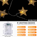 Miniatyrbillede 5 af 5: Stjernelysstreng, 10M 100 LED'er LED Lysstreng 8 Tilstande Batteridrevet Feelygter til Bryllup Fødselsdagsfest Indendørs